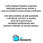 Kit Limpeza Pesada Brilha Inox 3 Esponja Mágicas