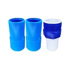 Kit Limpeza Piscina Aspiração Pooltec + Mangueira 5 Metros