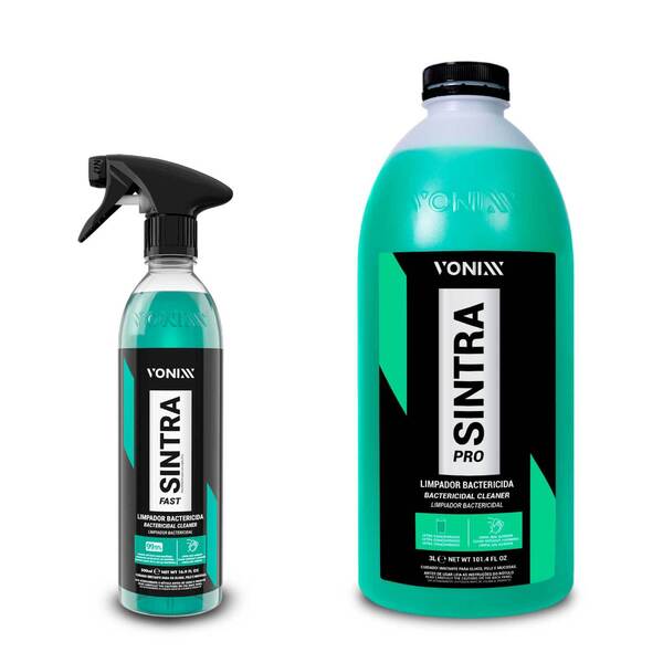 Kit Limpeza Sintra Pro 3 Litros + Sintra Fast 500ml Vonixx