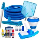Kit Limpeza Universal Para Piscinas Cabo Mangueira Flutuador