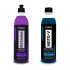 Kit Limpeza Vonixx Restaurax + Moto-v Shampoo Desengraxante