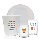 Kit Linha Inquebrável Personalizado Animais Para Dia Das Cria