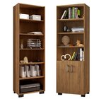 Kit Livreiro 2 Portas Pequenas Livreiro 5 Prateleiras Office