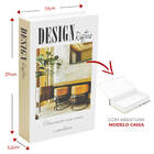 Kit Livros Decorativos Porta Objeto Design Arquitetura 3 Pçs