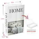 Kit Livros Decorativos Porta Objeto Design Arquitetura 3 Pçs