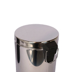 Kit Lixeira 7 e 20L Aço Inox Pedal Cinza e Preto Essential Casablanca