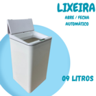 Kit Lixeira Automática 6l + 9l C/ Sensor Cozinha Banheiro Pia