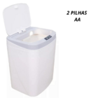 Kit Lixeira Automática Inteligente Banheiro Cozinha 9+16l