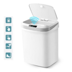 Kit Lixeira Automática Inteligente C/sensor 10l + 16l Cozinha