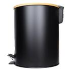 Kit Lixeira Banheiro E Escova Sanitária Com Suporte Aço Inox