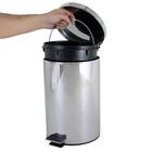 Kit Lixeiras Aço Inox 3l, 5l E 12 Litros Travel Max