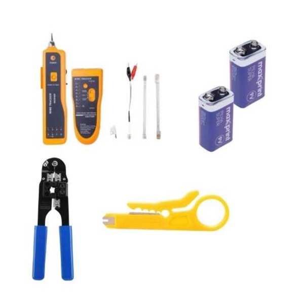 Kit Localizador C/ Alicate De Crimpar/inserção/baterias