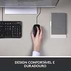 Kit Logitech Mouse/teclado Mk120 C/fio - Usb - Preto