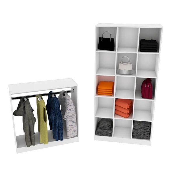 Kit Loja Ou Closet 20+21 M99.2021.b (closet, Comérico)