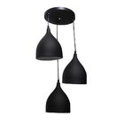 Kit Lustre Luminaria Pendente Retro Vintage Decoraçao Ilumina