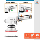 Kit Maçarico Culinário Profissional + 8 Refil Gás Etaniz