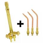 Kit Maçarico De Solda Manual Modelo 200 Com 3 Extensões Aceti