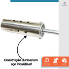 Kit Maçarico Manual Portátil Para Solda Starfer + 4 Refil Gás