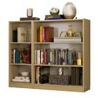 Kit Madesa Estante Livreiro 6905 + Estante Livreiro 6907 - Ca