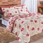 Kit Magnifik Presente Casamento Queen 10 Peças - Floral Rosê