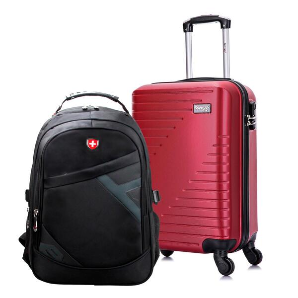 Kit Mala De Viagem De Bordo Chicago + Mochila Executiva Monte