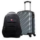 Kit Mala De Viagem De Bordo Havana + Mochila Bugatti Suzuka S