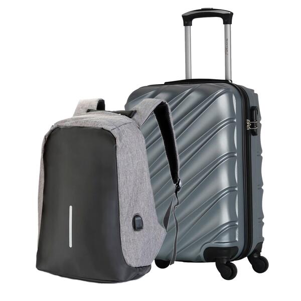 Kit Mala De Viagem De Bordo Havana + Mochila Para Notebook An