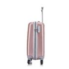 Kit Mala De Viagem De Bordo Londres Rose + Mochila Executiva