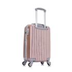 Kit Mala De Viagem De Bordo Londres Rose + Mochila Executiva