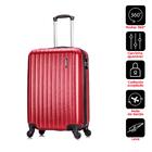 Kit Mala De Viagem De Bordo Londres Vinho + Mochila Para Note