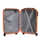 Kit Mala De Viagem Pp E P Zug Laranja Swiss Move