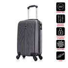 Kit Mala Pequena De Bordo Zurique Cinza + Mochila Executiva G