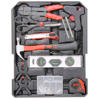 Kit Maleta De Ferramentas Com Rodas 186 Peças - Nmf186g