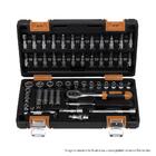 Kit Maleta Jogo De Chave Catraca Completo 57 Peças Fortt Pret