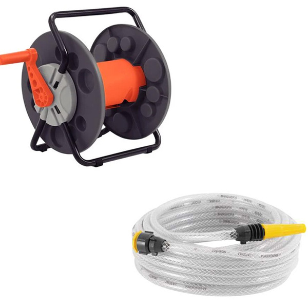 Kit Mangueira Para Jardim 30 Metros Vonder Com Enrolador De M