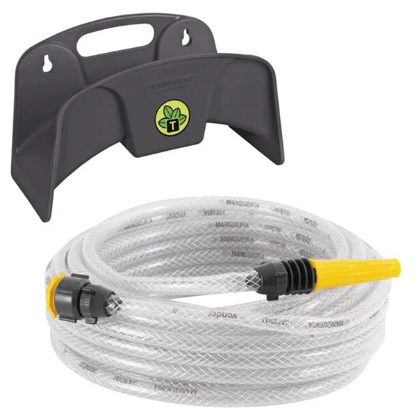 Kit Mangueira Para Jardim 30 Metros Vonder Com Suporte Fixo P