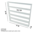 Kit Manicure Simples Carrinho+expositor