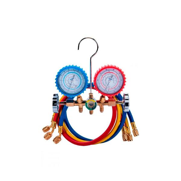 Kit Manifold Com Visor Hulter Mangueira 1/4" 90cm Ht5536f