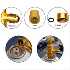 Kit Manifold Engate Rápido Gás R134 Válvula Acionadora