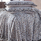 Kit Manta Plush Aveludado Onça Preto King 03 Peças - Fleece S