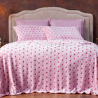Kit Manta Plush Aveludado Rosa/pink King 03 Peças - Fleece Su