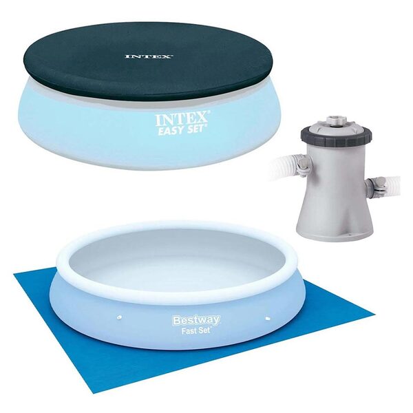 Kit Manutenção Para Piscina Inflável Filtro 1.250 L/h 220v Ca