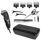 Kit Máquina Cortar Cabelo Elétrica 4 Em 1 Pente Tesoura Profi