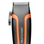 Kit Máquina Cortar Cabelo Elétrica 5 Pentes 1 Tesoura Profiss