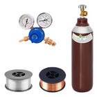 Kit Maquina De Solda Inversora Multiprocesso Balmer Mig 160 T