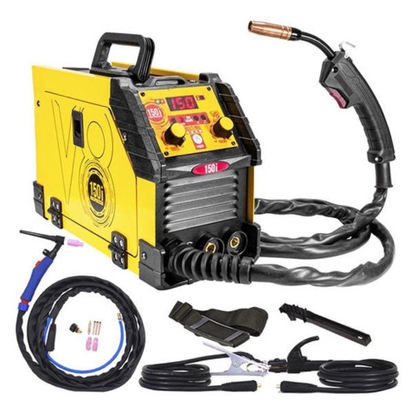 Kit Maquina De Solda Inversora Multiprocesso V8 Mig Sem Gás 1