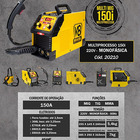 Kit Maquina De Solda Inversora Multiprocesso V8 Mig Sem Gás 1