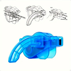 Kit Máquina E Escovas Para Limpeza Corrente Bicicleta Bike Lo