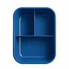 Kit Marmita Com Divisórias E Talheres Marrom Terracota