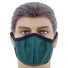 Kit Máscaras Descartável TNT PP80 Verde Musgo 10pçs Prevemax